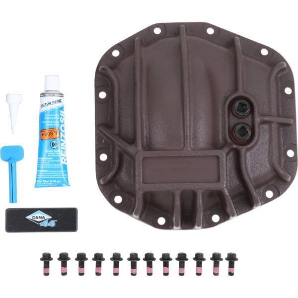 Spicer 10332154 Dana 44™ AdvanTEK® Diff Cover, Primed-Paintable Nodular Iron - Fits 2018+ Jeep Wrangler JL, 2020+ Jeep Gladiator JT - Dana 44 AdvanTEK Axle - Rear Axle