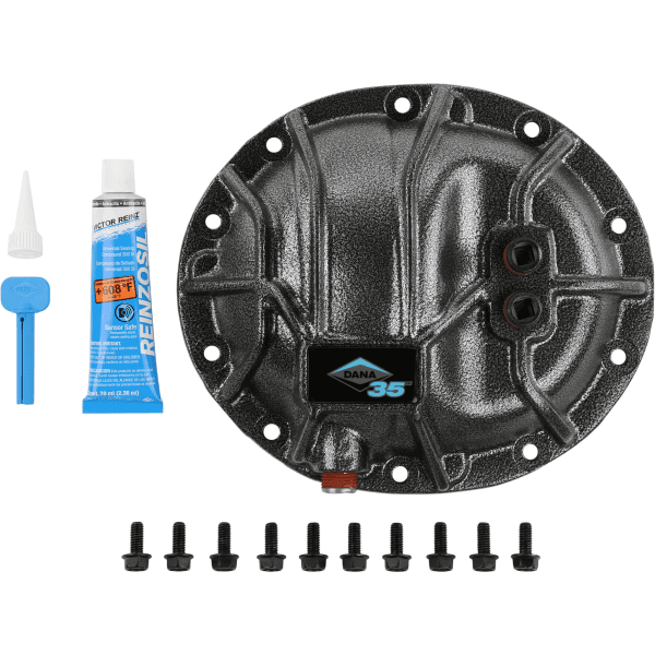 Spicer 10023535  Dana 35™ Diff Cover, Gray Nodular Iron - Fits  Dana 35 Axle, Various Jeep & American Motors - Rear Axle