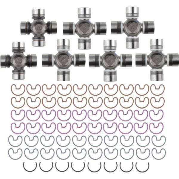 Spicer U-Joint Kit - Contains: 5-760X (2), 5-1350X (5), Non-Greaseable - OSR/ISR Style 