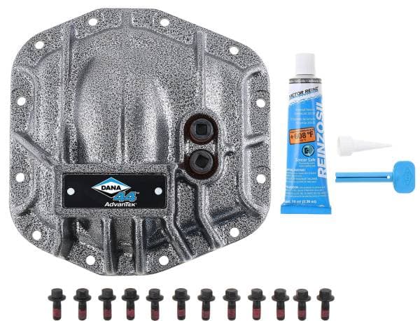 Spicer 10044799 Dana 44™ AdvanTEK® Diff Cover, Gray Nodular Iron - Fits 2018+ Jeep Wrangler JL, 2020+ Jeep Gladiator JT - Dana 44 AdvanTEK Axle - Front Axle
