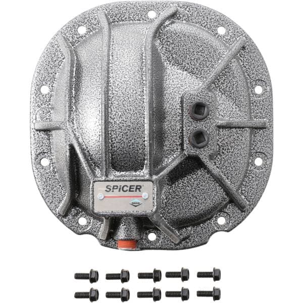 Spicer 10023538 Ford 8.8 Diff Cover, Gray Nodular Iron - Fits Ford 8.8 Axle, Various - Front/Rear Axle Compatible - NON-RETURNABLE