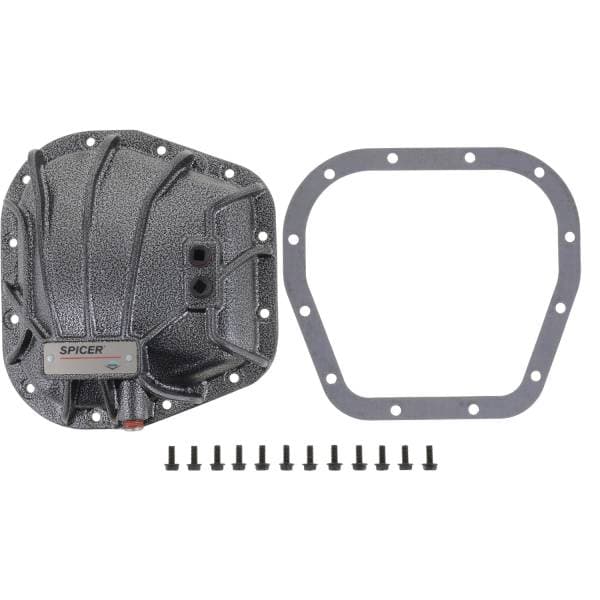 Spicer 10023539 Ford 9.75 Diff Cover, Gray Nodular Iron - Fits Ford 9.75 Axle, Various - Rear Axle